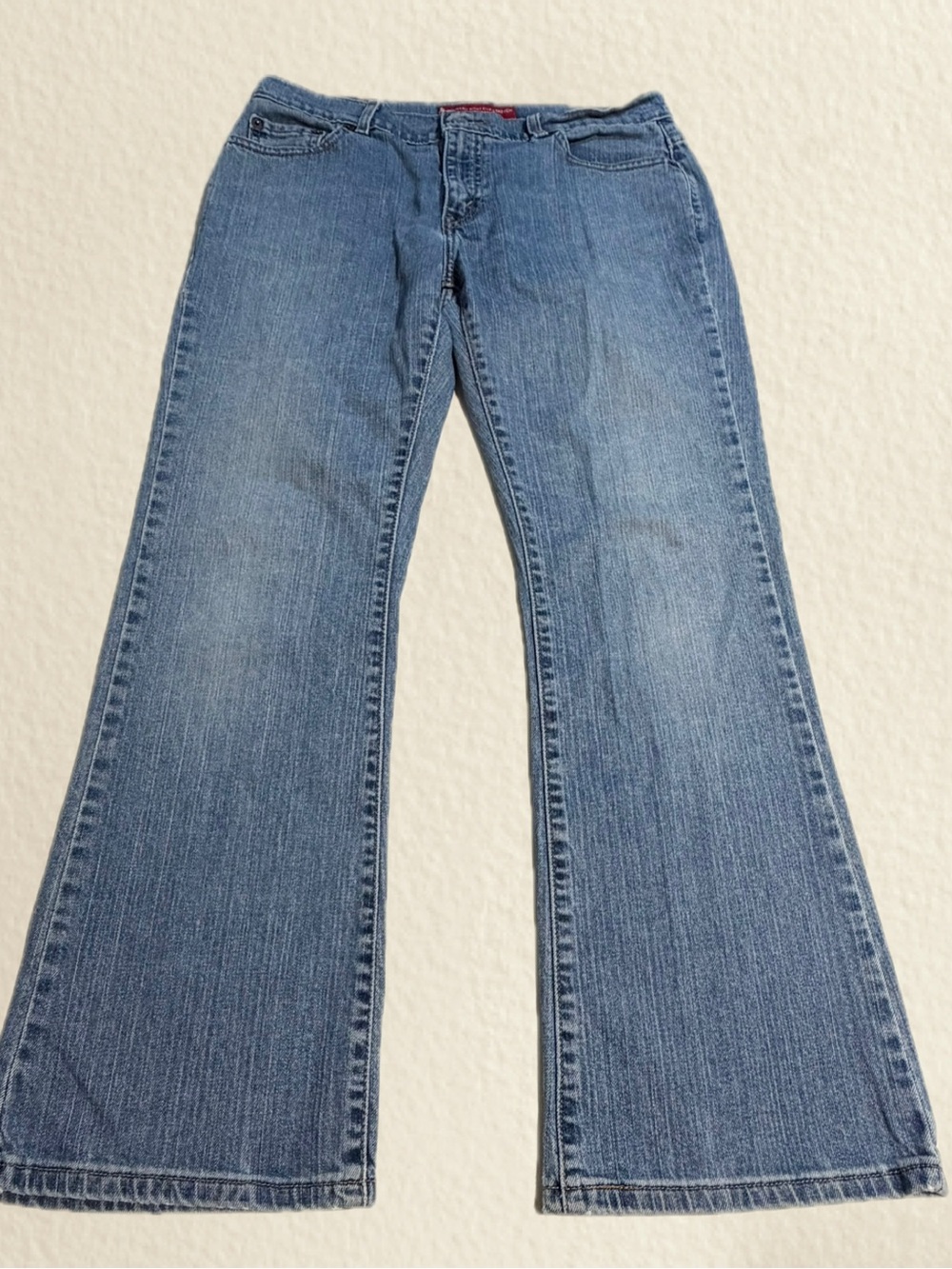 VINTAGE Levi’s 515 Nouveau Boot Cut stretch denim‎ jeans women’s 12 medium wash